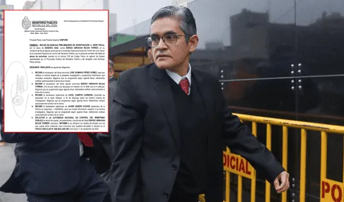 José Domingo Pérez, Fiscalía