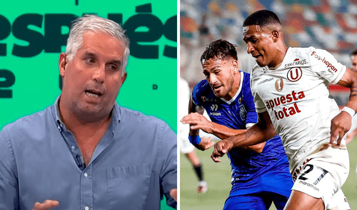 Diego Rebagliati señaló que Universitario está enfocado en la Copa Libertadores. Foto: composición LR/captura de 'Después de todo' Diego Rebagliati dejó dura reflexión sobre derrota de Universitario