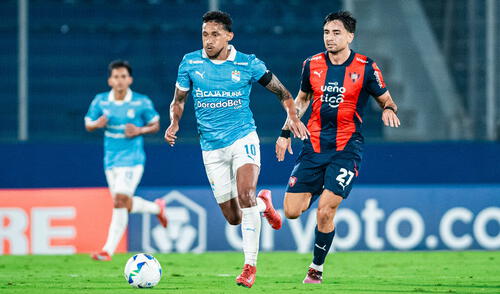 Christofer Gonzáles y Jonatan Torres, que jugaron la ida como titulares, volverían a arrancar en este duelo de vuelta. Foto: Sporting Cristal Christofer Gonzáles y Jonatan Torres, que jugaron la ida como titulares, volverían a arrancar en este duelo de vuelta. Foto: Sporting Cristal