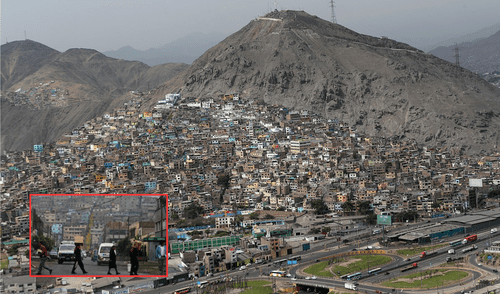 Su historia se remonta a 1946, cuando un grupo de migrantes provenientes de regiones como Huancavelica, Ayacucho y Apurímac ocuparon la falda del cerro en busca de mejores oportunidades laborales. Foto: composición LR/Revista Ideele/Wikipedia Su historia se remonta a 1946, cuando un grupo de migrantes provenientes de regiones como Huancavelica, Ayacucho y Apurímac ocuparon la falda del cerro en busca de mejores oportunidades laborales. Foto: composición LR/Revista Ideele/Wikipedia