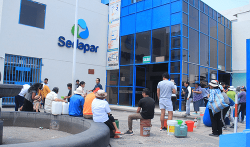 Corte de agua en Arequipa es programado y anunciado por Seal. Foto: Sedapar Corte de agua en Arequipa programado por Seal