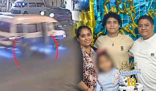 padre de familia cae de combi en Santa Anita