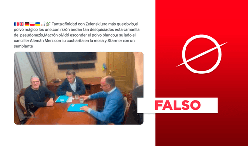 Mandatarios de Francia y Alemania no consumían drogas en tren camino a Ucrania