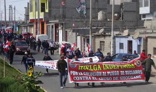 Para los trabajadores de Shougang, lo sucedido con el Gantry, no constituye un caso fortuito y no se debe trasladar la responsabilidad a los trabajadores. Foto: Archivo LR Shougang