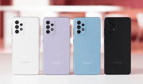 Después de cuatro años de servicio, los Samsung Galaxy A52 5G y A52 4G han llegado al final de su ciclo de soporte. Foto: Samsung