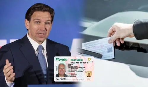 Gobernador de Florida, Ron DeSantis, firma ley que impone multas a los conductores.