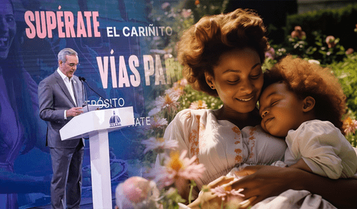 Durante LA Semanal, Abinader ratificó el pago del bono Madre 2025. Foto: composición LR/Freepik/Supérate