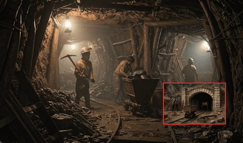 Durante siglos, fue uno de los principales centros de extracción de mercurio en América. Foto: composición LR/ChatGPT Durante siglos, fue uno de los principales centros de extracción de mercurio en América. Foto: composición LR/ChatGPT