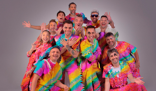 Con una propuesta que fusiona rock, ska y magia, Los Caligaris prometen una noche llena de energía y diversión. Foto: difusión. Los Caligaris, la banda argentina que fusiona música y espectáculo circense