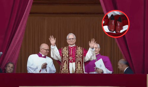 El papa y los peculiares zapatos rojos Foto: El Diario.es / Composición LR