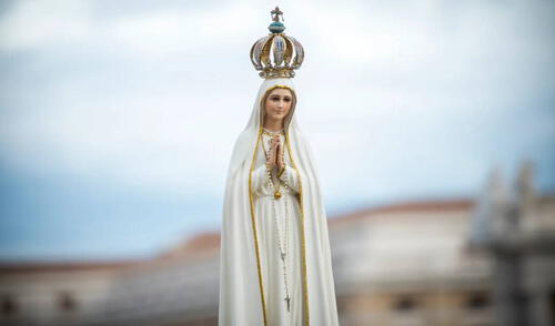 Virgen de Fátima se celebra cada 13 de mayo. Foto: Andina. Virgen de Fátima se celebra cada 13 de mayo.