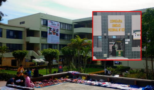La joven de la Facultad de Ciencias Sociales fue a sentar una denuncia en la U.D. Nro. 3. Foto: Composición LR