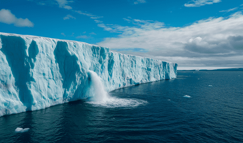 El derretimiento del hielo marino transforma el color del océano, afecta la fotosíntesis marina y los ecosistemas árticos.