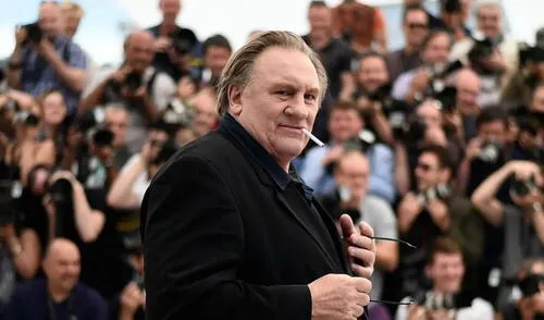 Gérard Depardieu en una de las ediciones del Festival de Cine de Cannes.