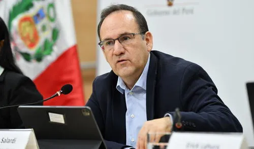 Salardi fue designado como ministro de Economía el 31 de enero de este año. Su gestión duró poco más de 3 meses. Foto: Andina MEF
