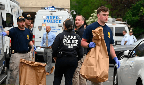 La policía de Nueva York abatió al sujeto tras amenazarlos con un cuchillo.