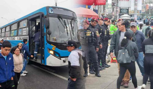 Las personas que participarán del paro de transportistas en Lima y de la movilización se reunirán en diferentes puntos de la capital. Foto: composición LR/Kevinn García/LR paro de transportistas 14 de mayo