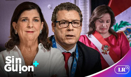 Rosa María Palacios, Dina Boluarte, Morgan Quero