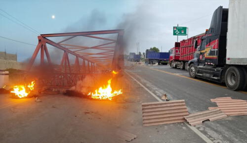 Paro de transportistas genera bloqueos en Puno y Arequipa. Foto: composición LR.