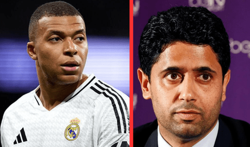 Esta disputa entre el jugador y el presidente del PSG viene desde el 2023 Foto: BBC / Composición LR