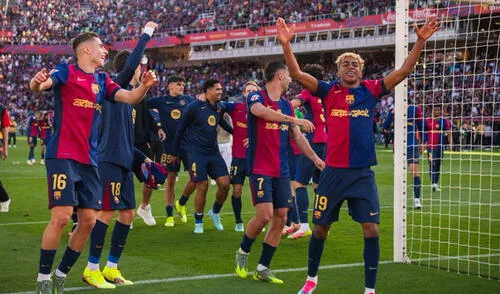 El equipo azulgrana lidera la tabla de posiciones de LaLiga con 82 puntos. Foto: FC Barcelona