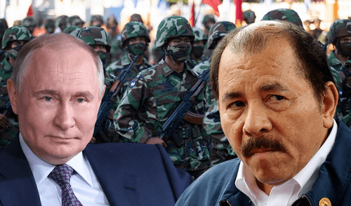 Rusia y Nicaragua firmarán acuerdo de cooperación militar. Foto: composición LR Rusia y Nicaragua firmarán acuerdo de cooperación militar.