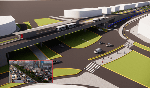 Este proyecto busca reducir el tráfico en Lima Norte. Foto: composición LR/gob.pe