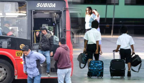 clases por paro de transportistas