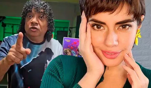 'La Pánfila' confesó que conoció a Carlos Vílchez en un programa de TV.