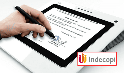 Conoce los beneficios de la firma digital en Perú. Foto: composición LR/El Peruano/Indecopi Conoce los beneficios de la firma digital en Perú.