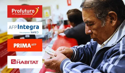 AFP, afp peru, AFP Integra, Prima AFP, AFP Habitad, Pro futuro