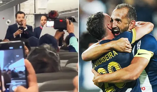 Tripulación de vuelo da cálido mensaje de bienvenida a Alianza Lima en Argentina: "Con humildad, pero con hambre de gloria"