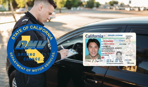 El DMV de California advierte sobre las graves consecuencias de proporcionar información falsa. El DMV de California advierte sobre las graves consecuencias de proporcionar información falsa.