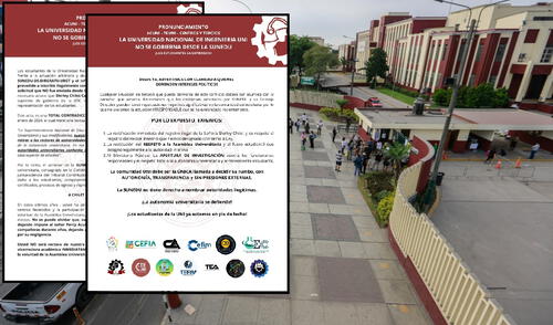 Estudiantes y decanos de la UNI cuestionan a la Sunedu por intromisión.