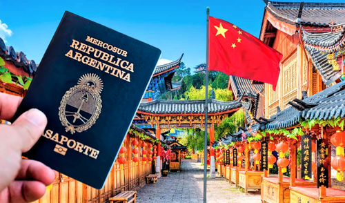 Cinco países sudamericanos podrán ingresar a China sin necesidad de gestionar un visado. Foto: Composición LR.