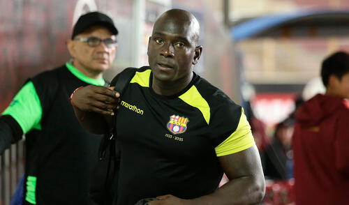 Segundo Castillo ha perdido los dos partidos que Barcelona jugó contra Universitario en esta Copa Libertadores. Foto: John Reyes/GLR