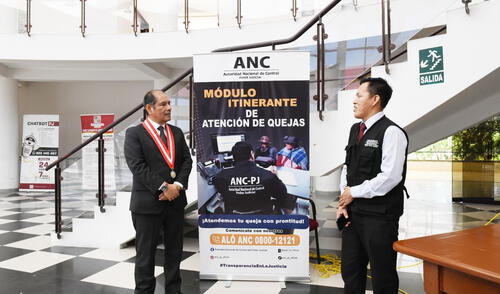 La jornada incluye revisión de despachos y expedientes, alineada con la misión de la ANC-PJ.