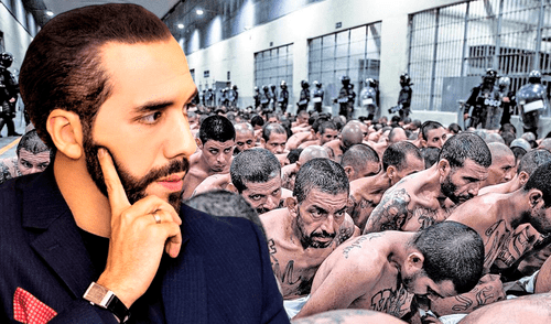 En 2022, Bukele ordenó endurecer el encierro y autorizó fuerza letal "para defensa propia o para la defensa de vida de los salvadoreños". Foto: Composición LR. En 2022, Bukele ordenó endurecer el encierro y autorizó fuerza letal "para defensa propia o para la defensa de vida de los salvadoreños". Foto: Composición LR.