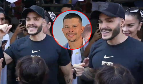 Peruana confunde a Mario Irivarren durante transmisión en vivo de ‘Good Time’ en Gamarra: “Es Mario Hart”