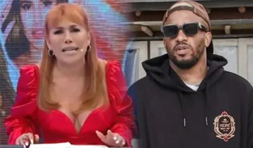 La conductora de espectáculos criticó al exfutbolista de la selección peruana.