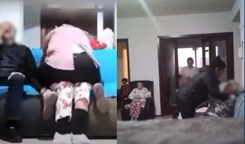 Los vídeos de 2023 demuestran maltrato físico y psicológico hacia adultos mayores.