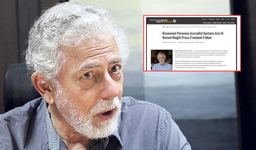 Gorriti consideró que el galardón es un estímulo para seguir trabajando en favor del periodismo