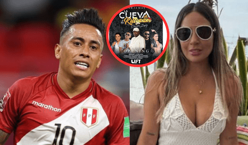 Pamela López inagura discoteca con apellido del jugador del Cienciano
