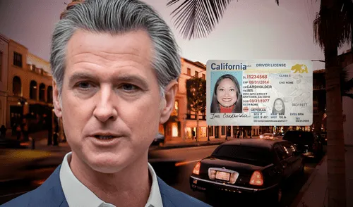 Gavin Newsom respalda la licencia AB 60 que permite conducir legalmente a inmigrantes en California.