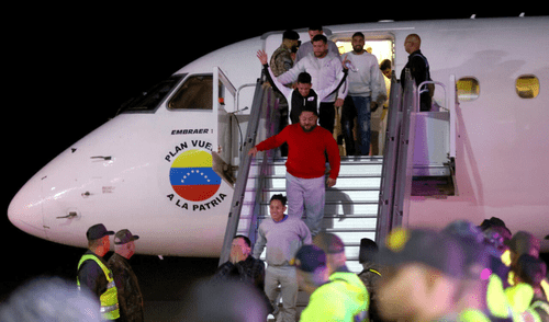 El vuelo 22 desde EE.UU. trajo de regreso a 226 inmigrantes venezolanos a Venezuela.