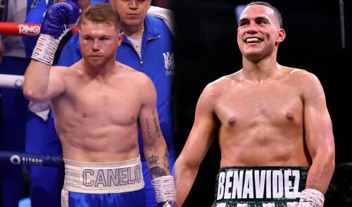 Canelo Álvarez y David Benavidez compiten actualmente en pesos distintos.
