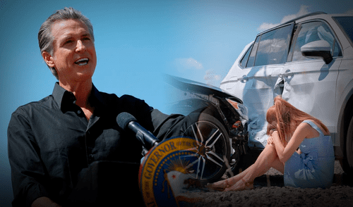 En California, una ley firmada por Gavin Newsom protege a víctimas de accidentes causados por conductores.