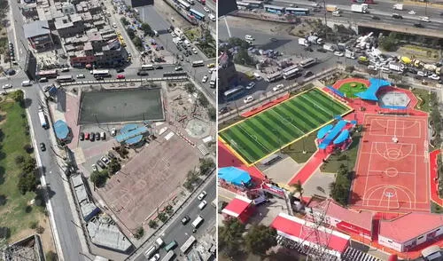 Un 'miniestadio' ha sido renovado y rediseñado luego de haber sido abandonado durante muchos años. Foto: Composición LR/CDN/Static