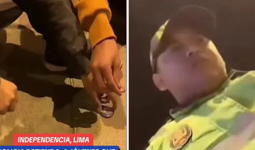 “Porque yo quiero”: Policía intervino a jóvenes que jugaban taps y causa polémica en redes