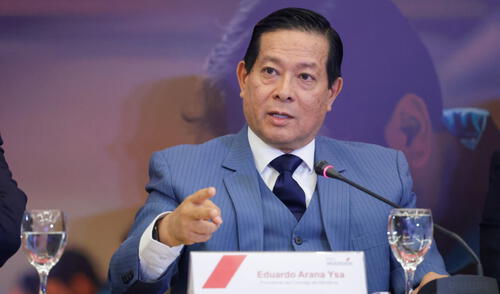 Las declaraciones de Eduardo Arana se dieron en la presentación de proyectos en obras por impuestos. Foto: PCM.